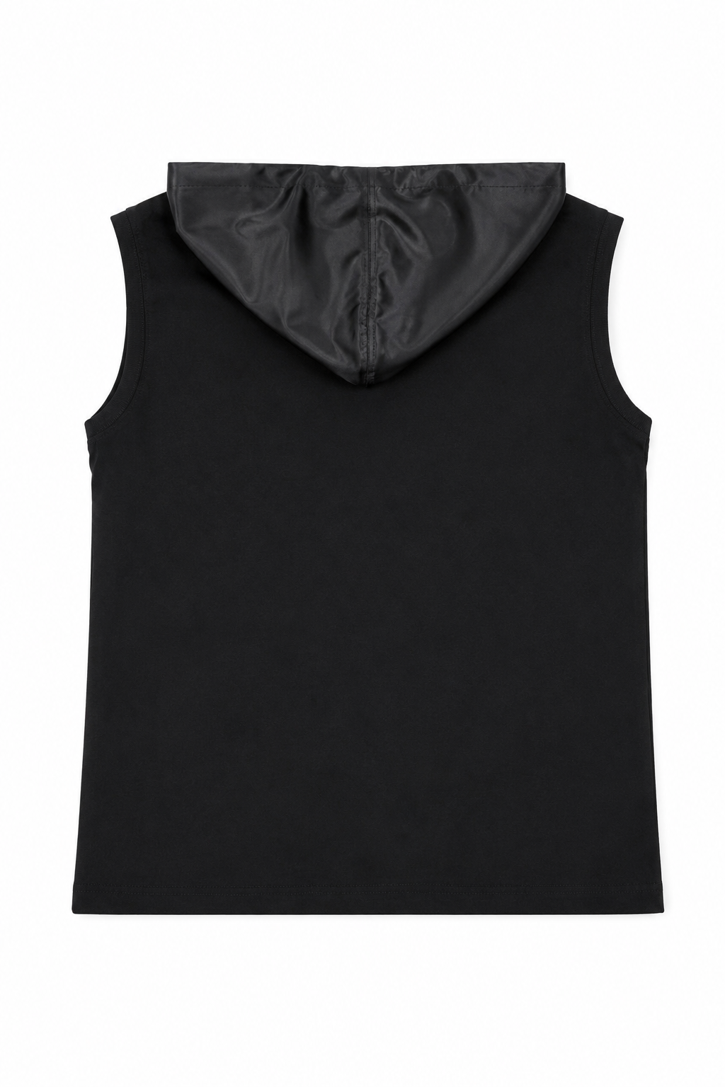 Asymmetric Hooded Vest