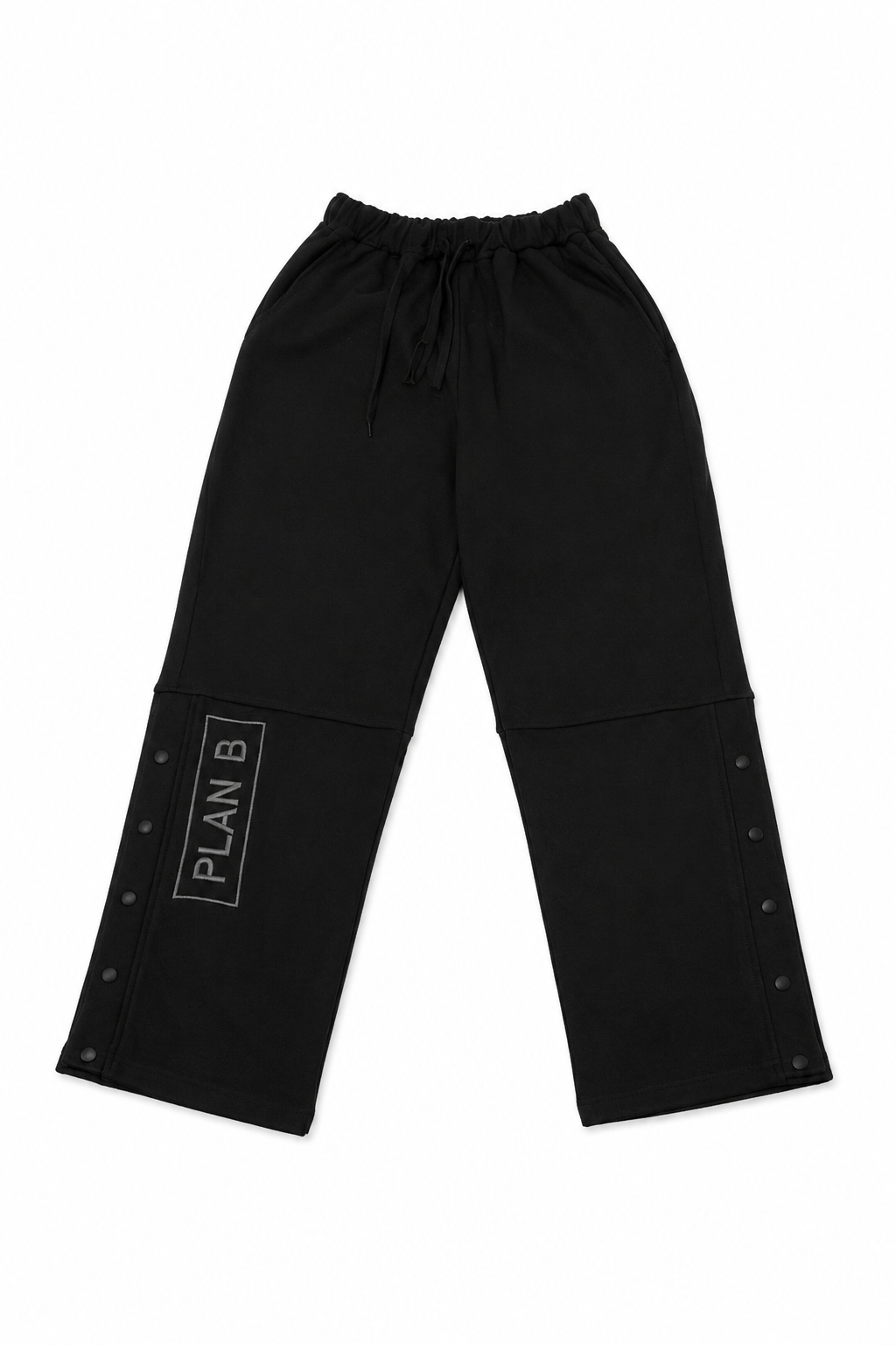 Snap Wide-Leg Trousers